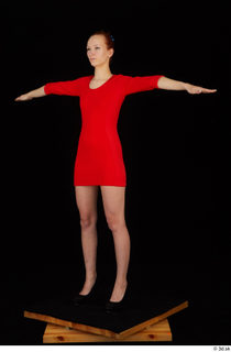 Kyoko clothing red dress standing whole body 0018.jpg